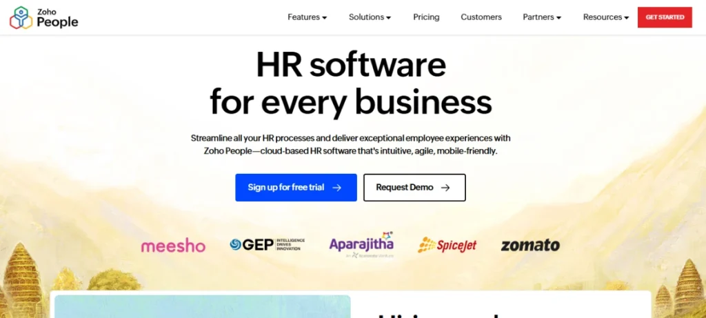 Zoho people