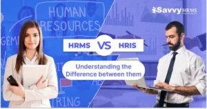 HRMS vs HRIS: HR professionals comparing Human Resource Management System differences.