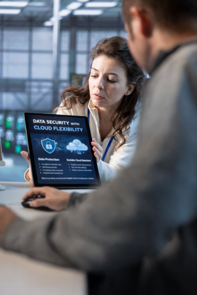 Data Security with Cloud Flexibility