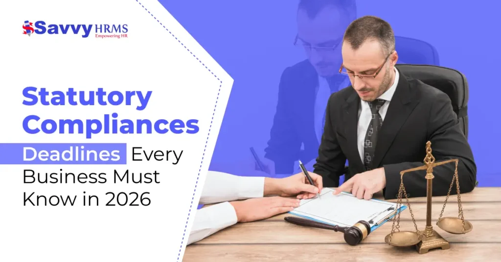 Statutory Compliance Deadlines Every Business Must Know in 2026