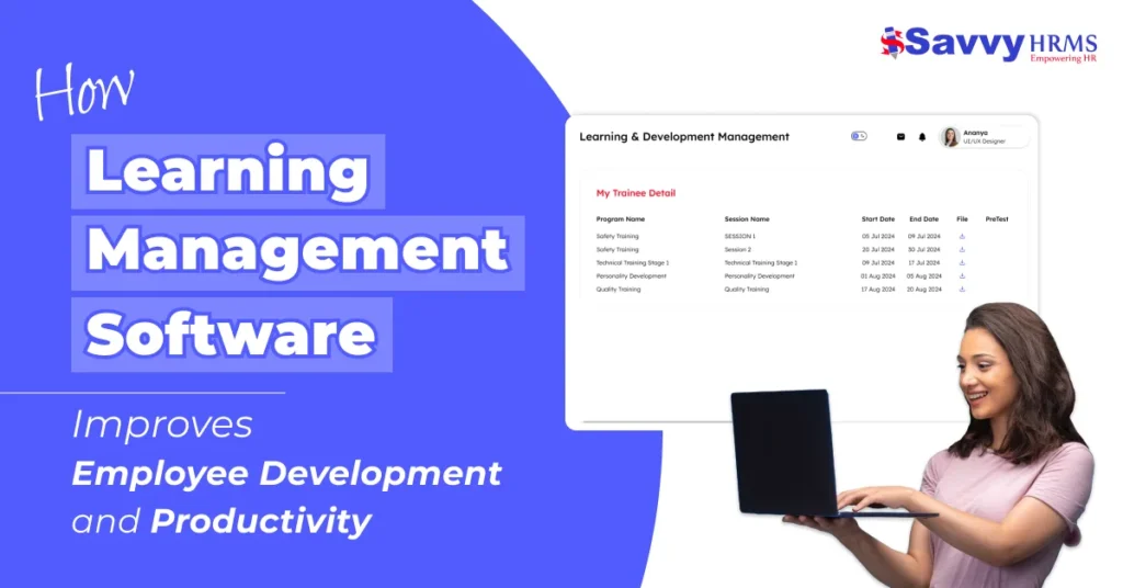 Learning Management System for employee training and development
