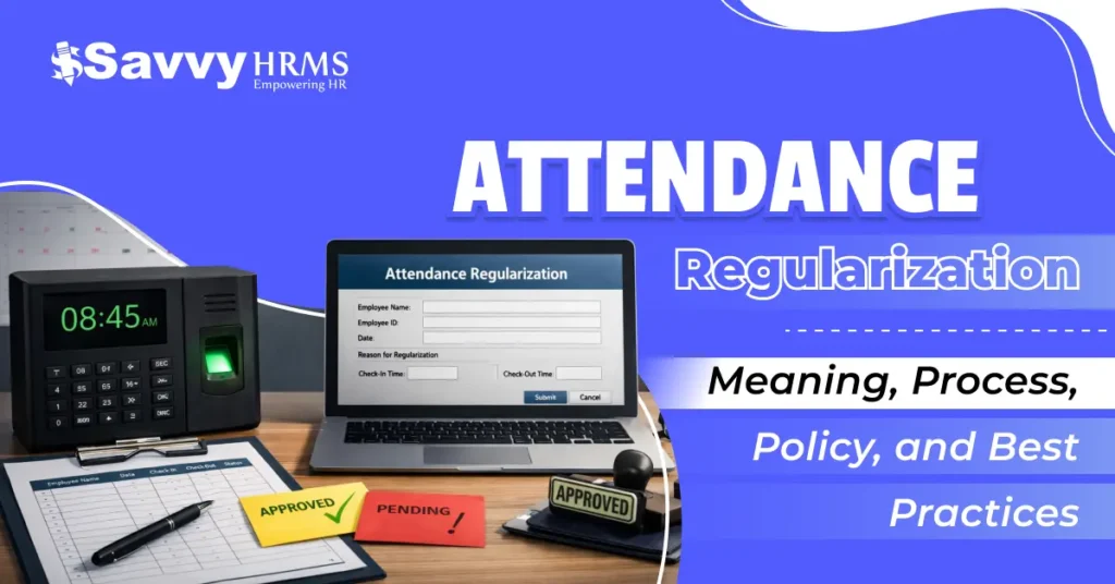 Attendance Regularization: Meaning, Process, Policy, and Best Practices
