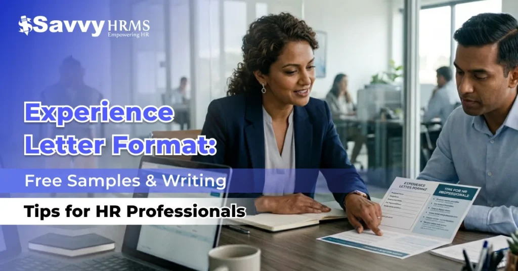 Experience Letter Format with 10 Samples | HR Guide & Templates
