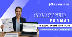 Salary Slip Format in Excel, Word & PDF (Free Download Templates)