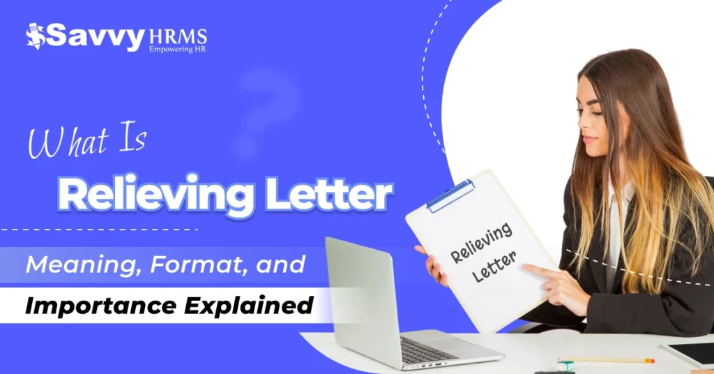 what is relieving letter