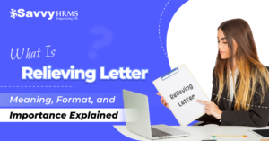 What is a Relieving Letter
