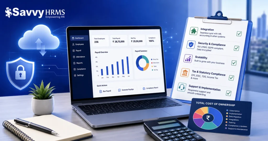 Hidden fees in cloud-based payroll software pricing.