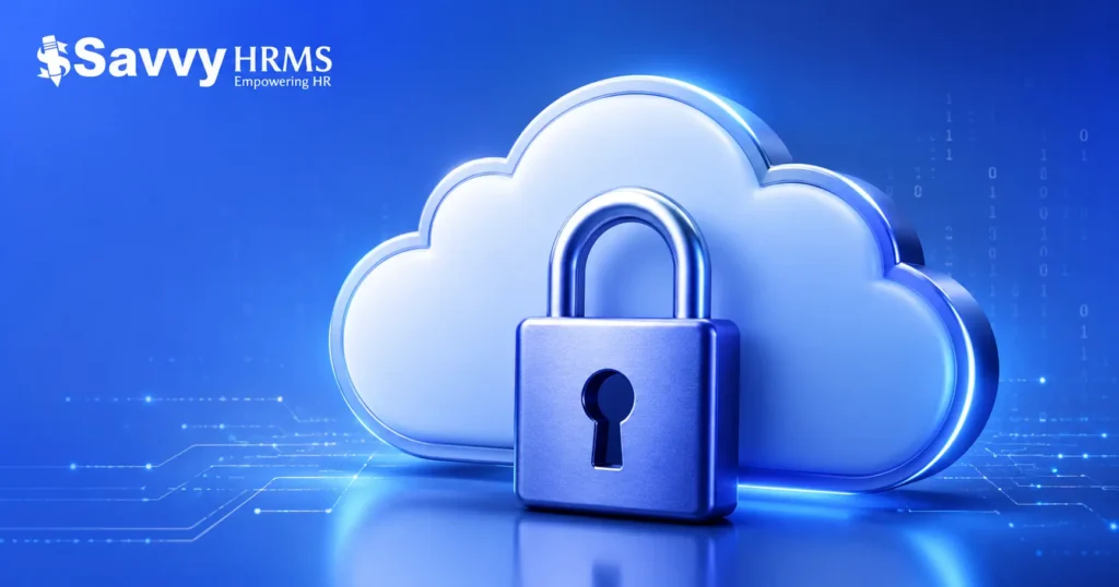 Cloud-based payroll software security and data encryption standards.