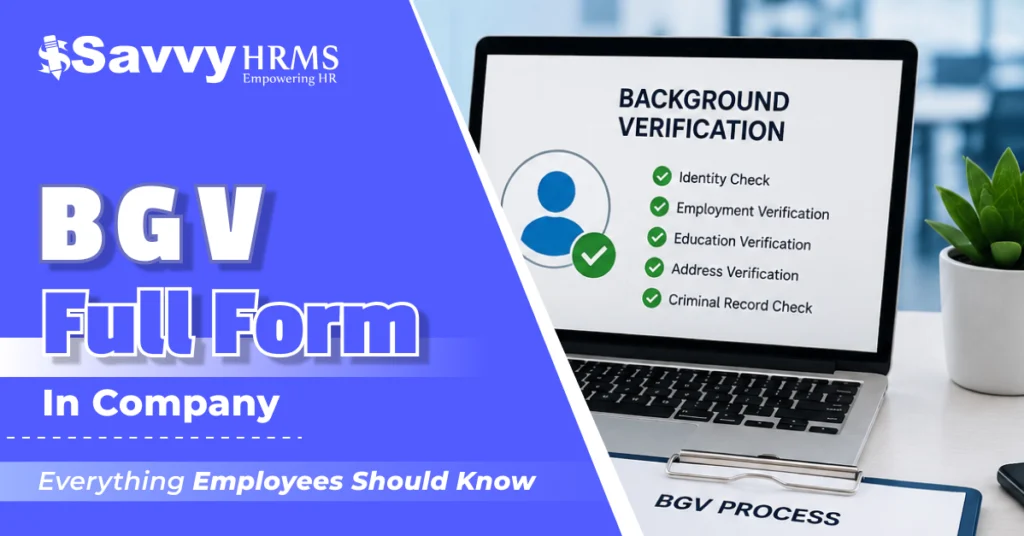 BGV Full form