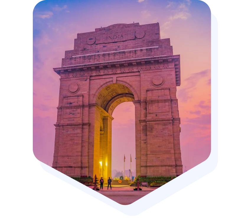 Delhi hero section image in savvyhrms