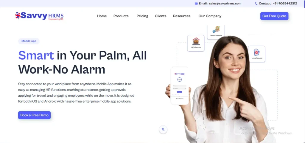Employee Self-Service Portal and Mobile App