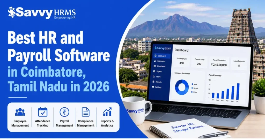 Best HR and Payroll Software in Coimbatore, Tamil Nadu in 2026