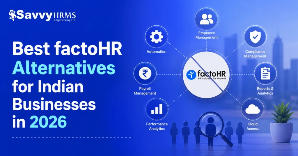 Best factoHR Alternatives for Indian Businesses in 2026