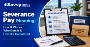 Severance pay meaning, eligibility and calculation explained for employers