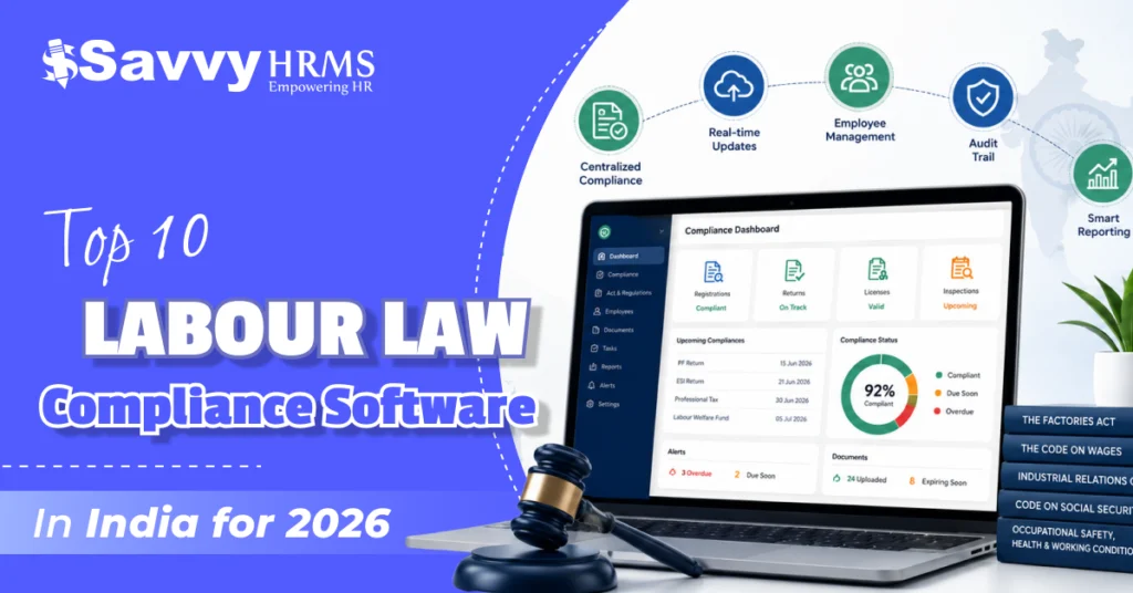 Top 10 Labour Law Compliance Software in India for 2026