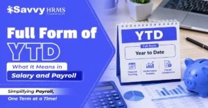 YTD full form Year to Date meaning explained for salary and payroll slips