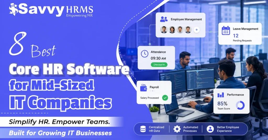 Best Core HR Software for Mid-Sized IT Companies