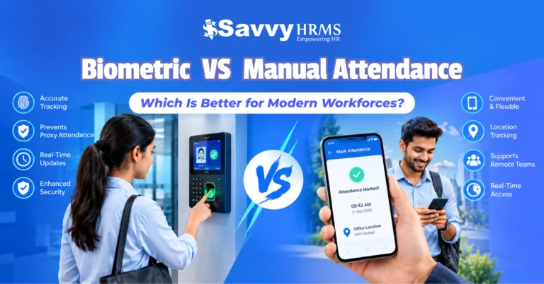 Biometric VS Manual Attendance
