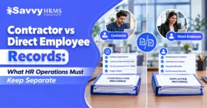 Contractor vs Direct Employee Records