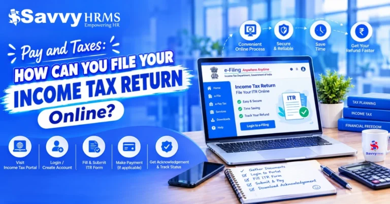 File Your Income Tax Return Online