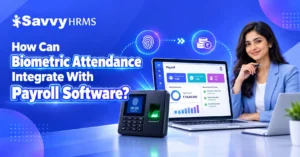 How can biometric attendance integrate with Payroll Softwar