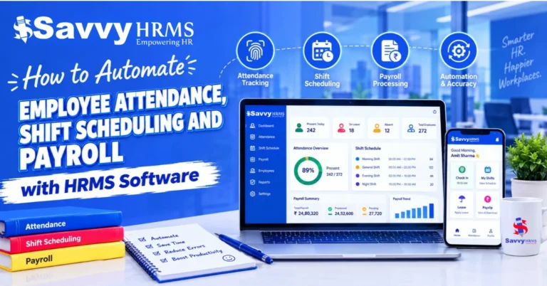 SavvyHRMS Smarter HR Automation