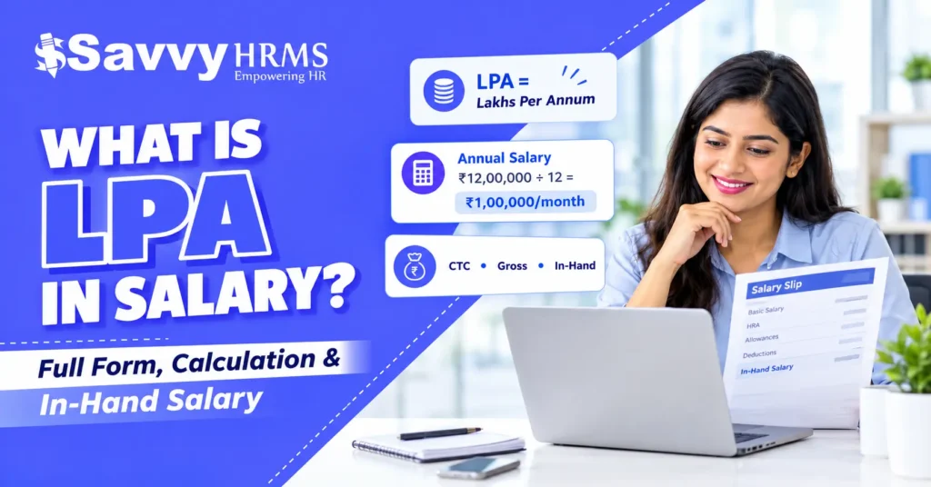What is LPA in Salary